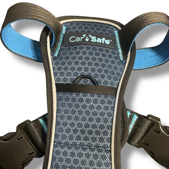 CarSafe Dog Safety Harness Size Medium Crash Tested 70 pounds Reflective Padded - Picture 6 of 10